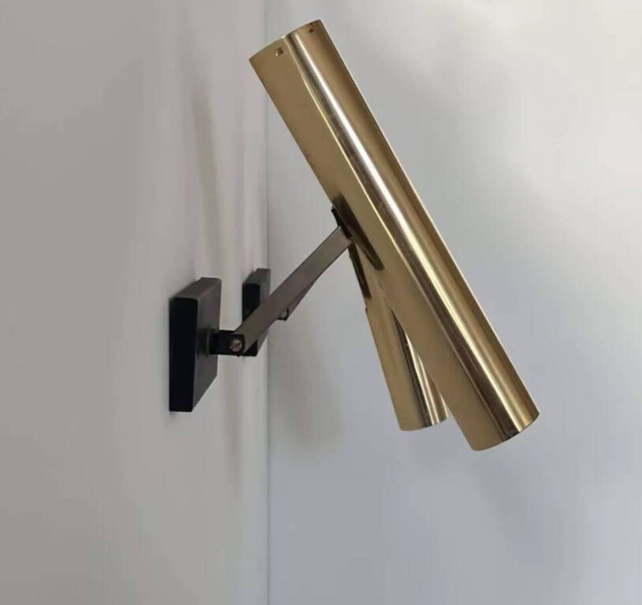 Pair of modernist wall lights