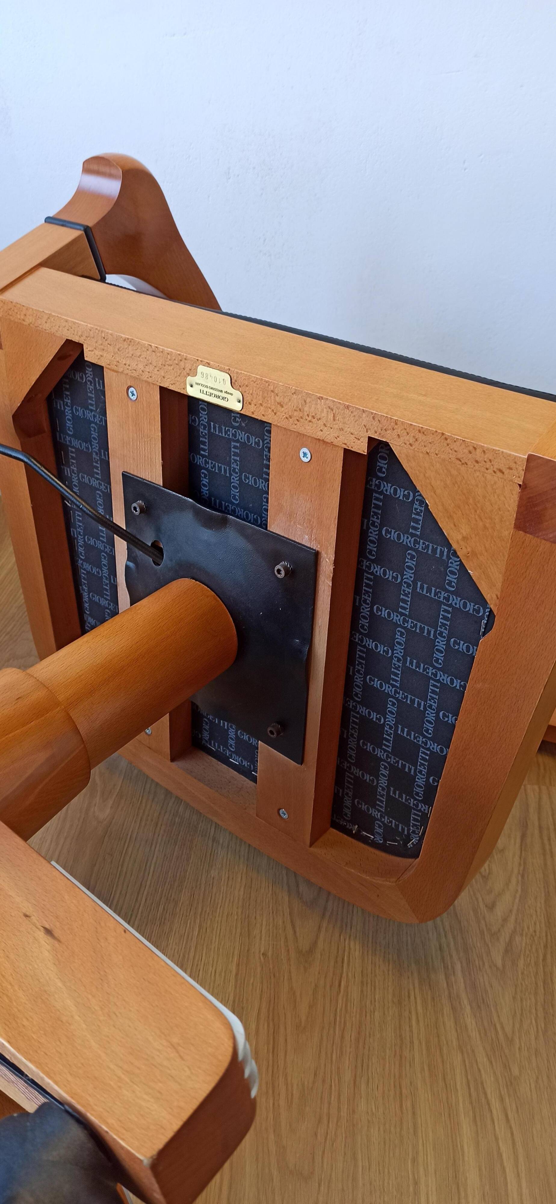 Giorgetti 'Spring' Office Chair by Massimo Scolari, 1990's.