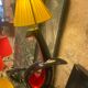 Two-tone ceramic lamp