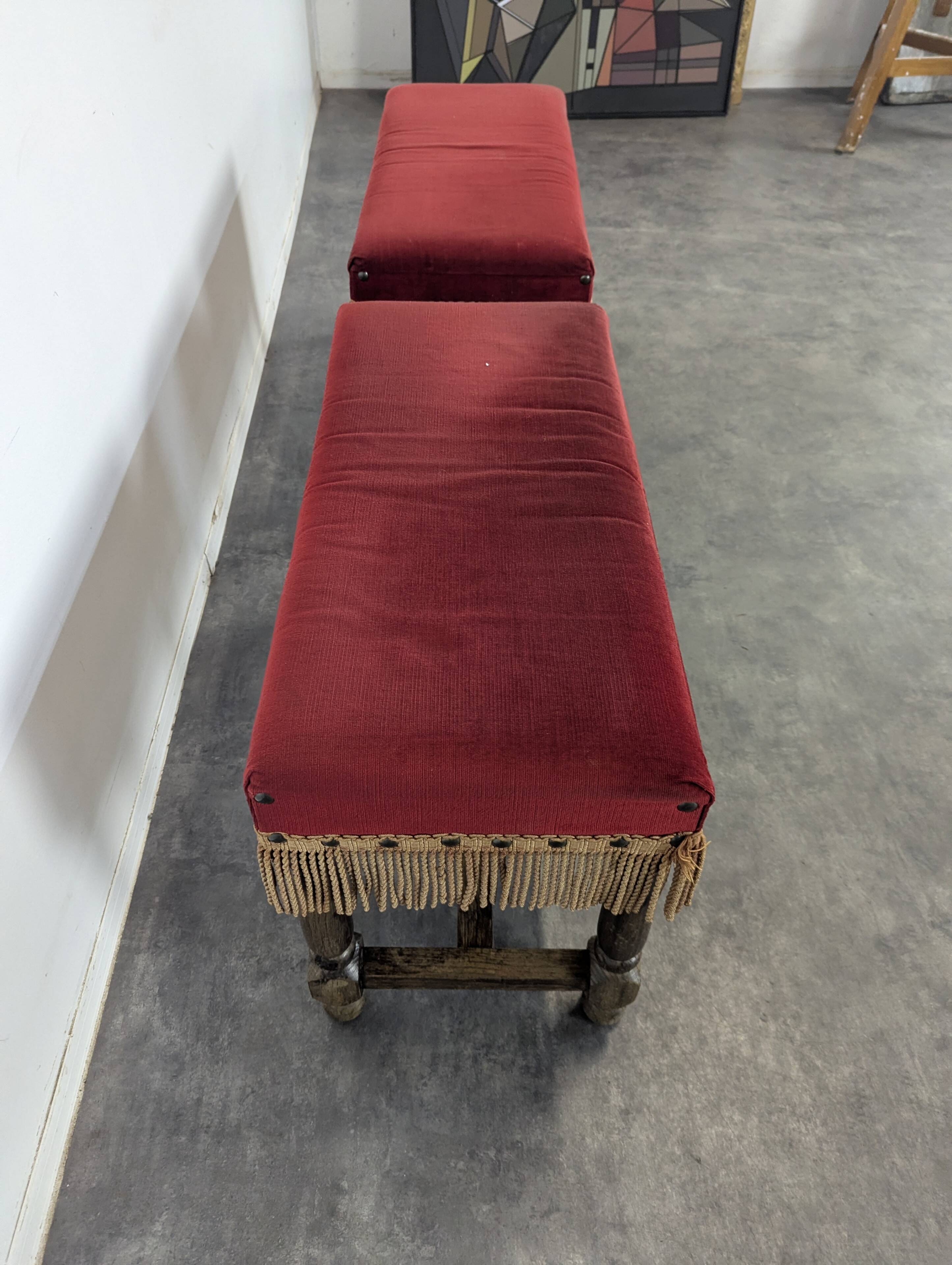 Pair of ottoman stools