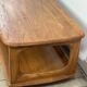 Coffee table / storage unit in solid elm ERCOL Minerva 1980s