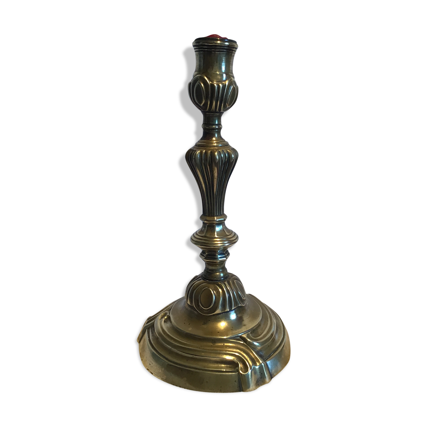 Louis XV Style bronze candlestick