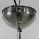 Old school lamp with large glass ball in opal glass, 1930s