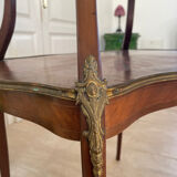 Guéridon table à thé style Louis XV