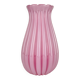 Vintage pink vase attributed to Archimede Seguso, Italy, 1950s.