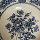 Former Melody Myott Bowl in English Iron Earth Blue Flowers