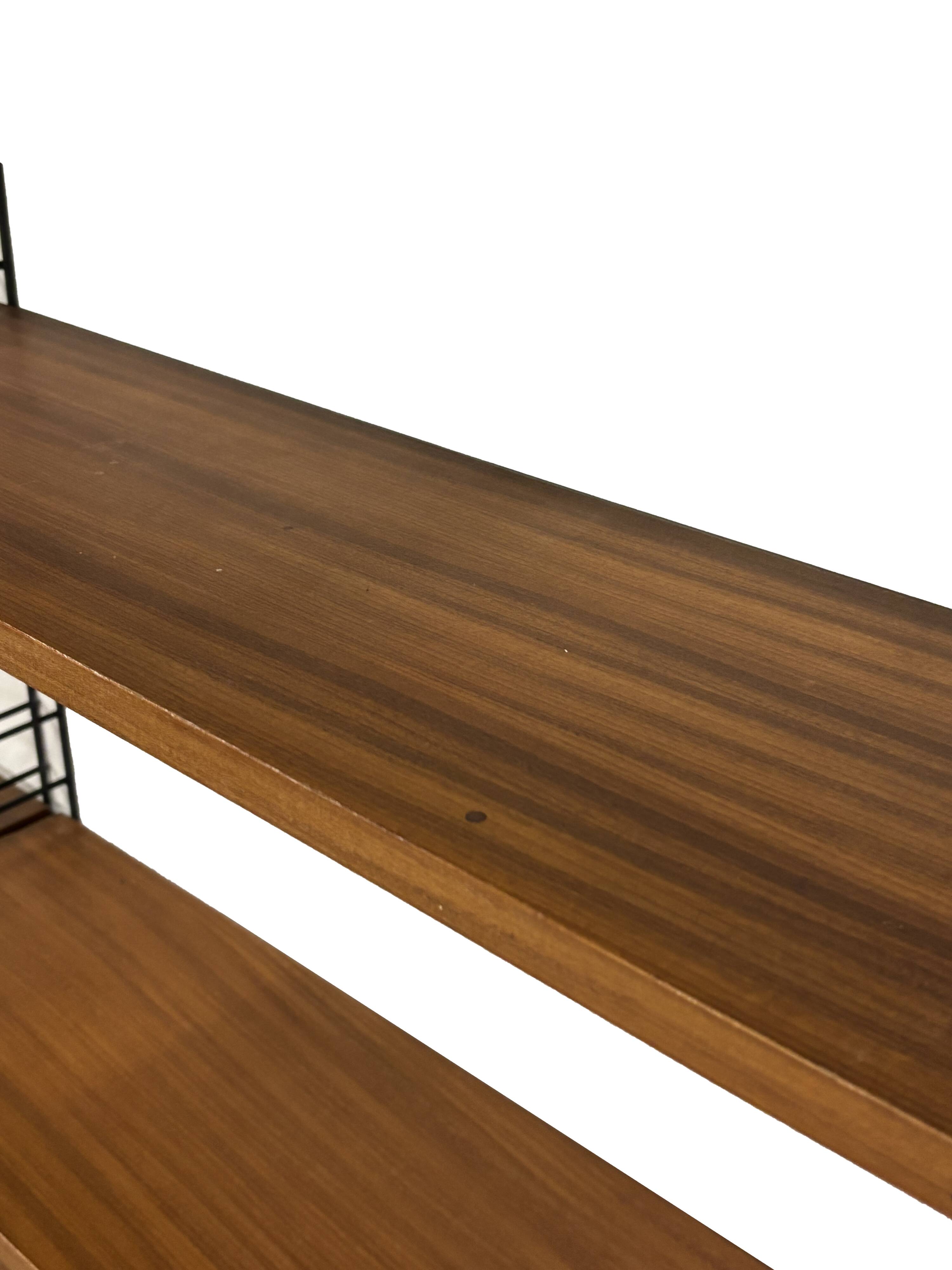 Vintage XXL Tomado Holland Teak Wall Unit Shelving unit Modular 1960 Design