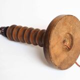 Dudouyt style wooden lamp base