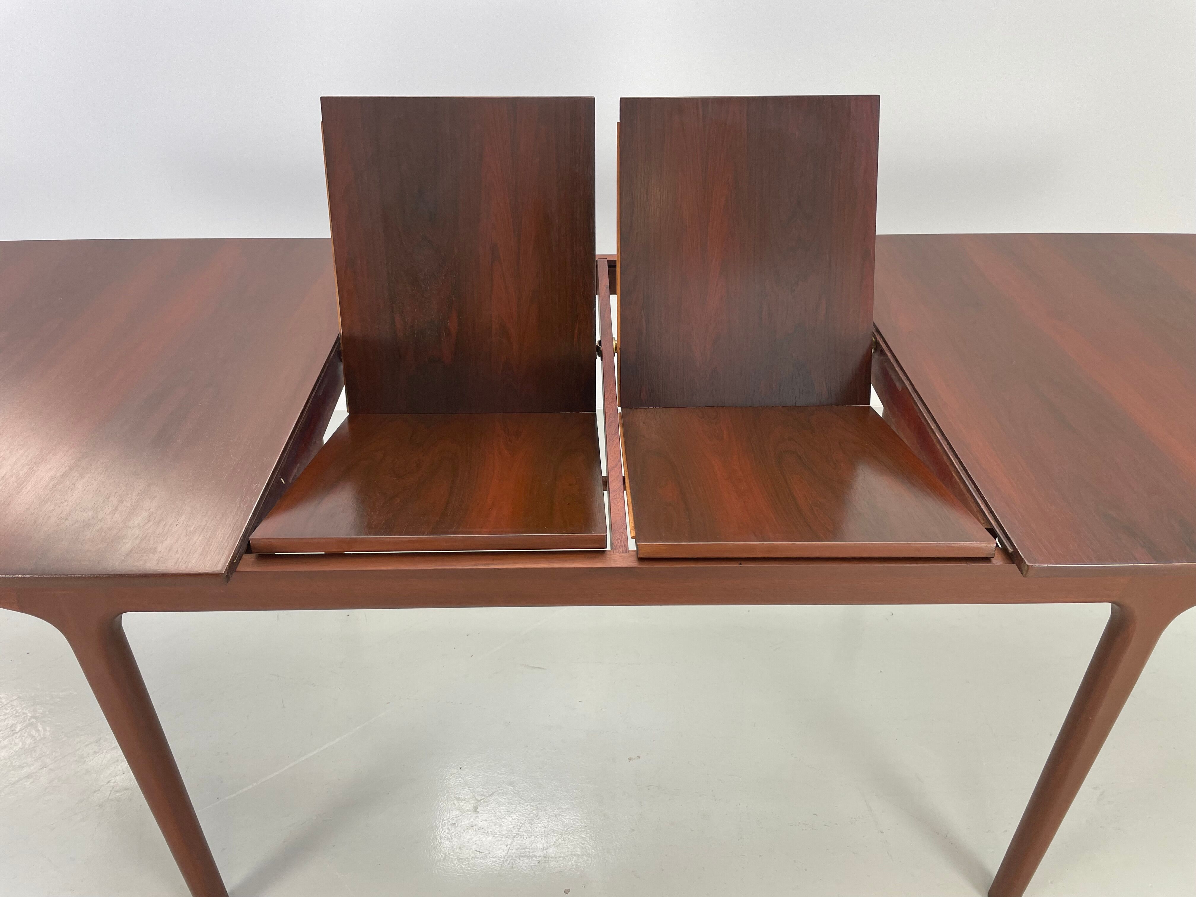 Vintage rosewood McIntosh  dining table 1960's