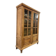 Vitrine en bois vintage / bibliothèque / étagère
