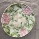 Compotier in slip pattern with art deco roses
