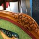 Louis XV style Bergère armchair with floral motifs