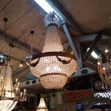 Large chandelier with tassels