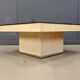 Table basse en peau de chèvre laquée Aldo Tura, années 1960