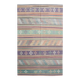 6x9 Faded Purple Anatolian Kilim Rug, 172x274Cm Bohemian Kilim