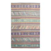 Tapis kilim anatolien violet