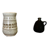 Vintage ceramic vase attributed to jean besnard