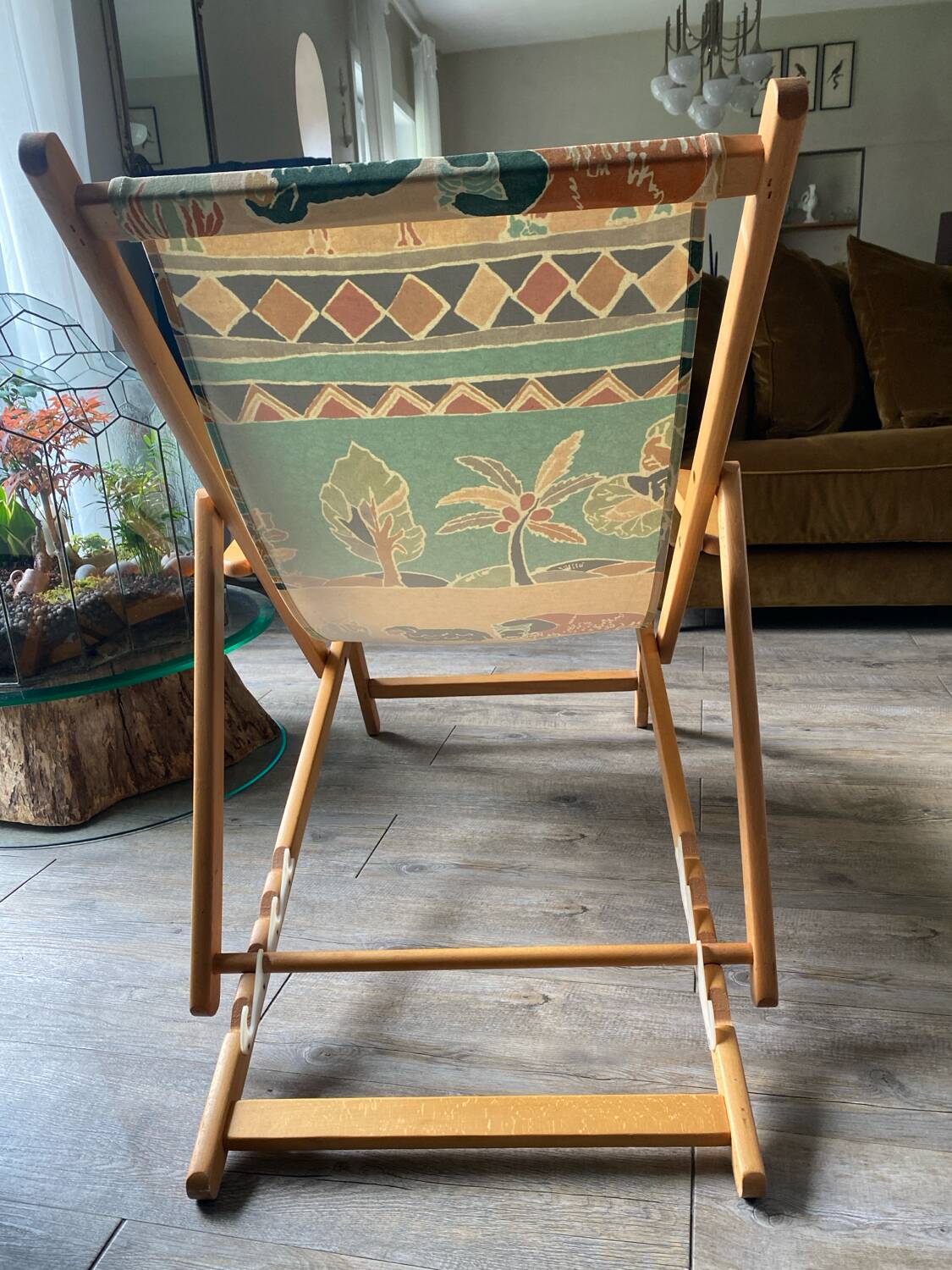 Vintage deckchair