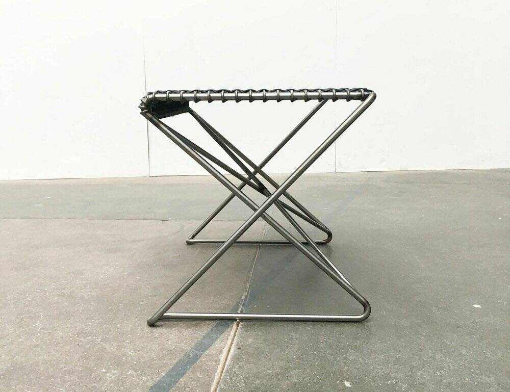 Vintage Stool by Till Behrens for Schlubach