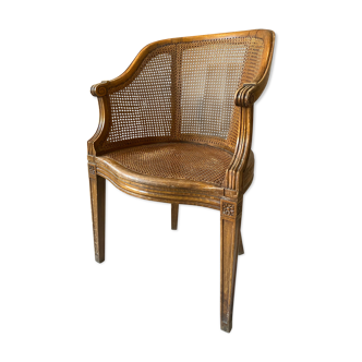 Fauteuil XIX canné