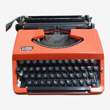 Machine à écrire Brother 210 orange ruban neuf