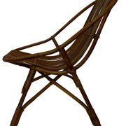 Vintage Rattan Chair Dirk Van Sliedregt Rohe Noordwolde 1960