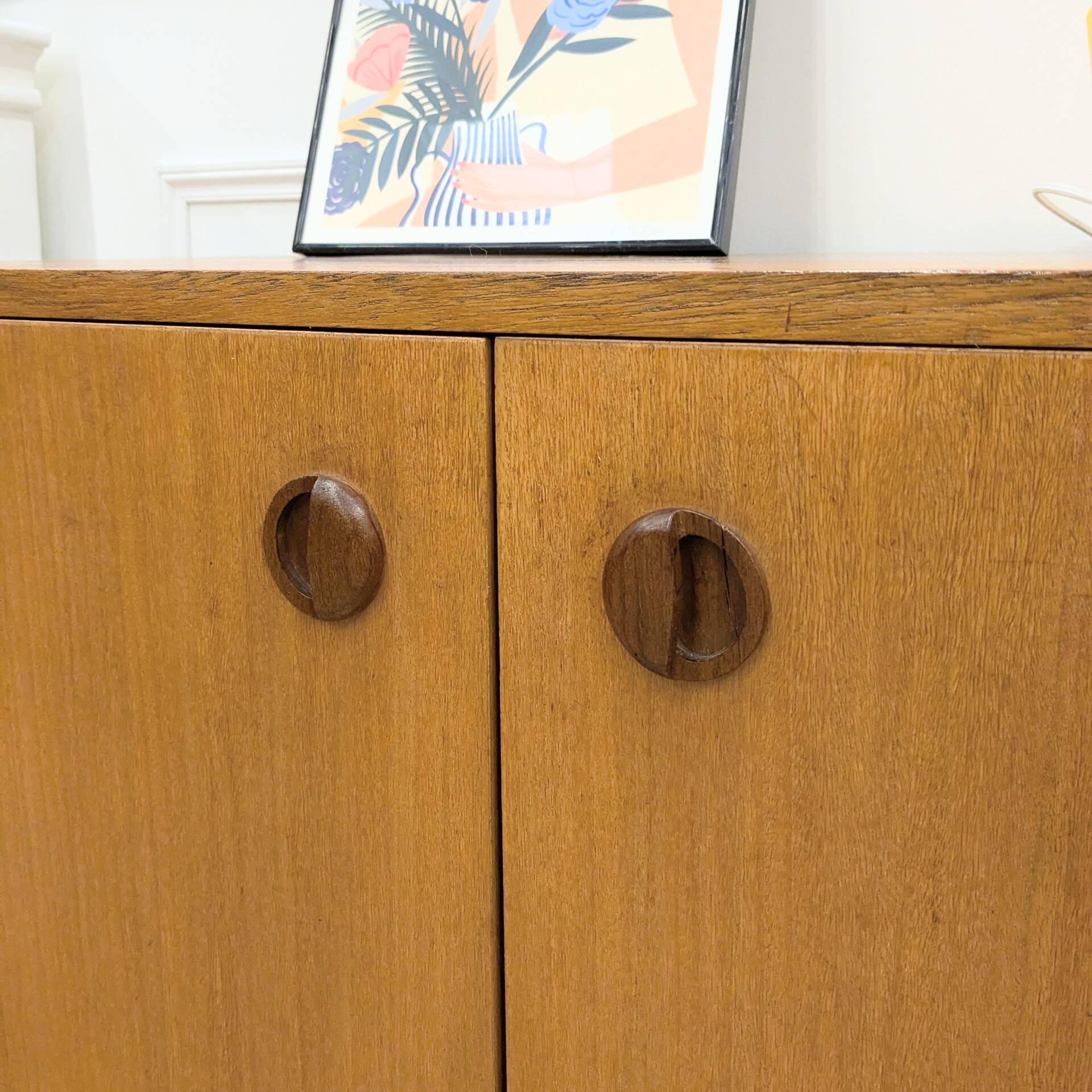Vintage Scandinavian sideboard