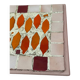 Side table console mosaic pink orange original vintage charm colourful