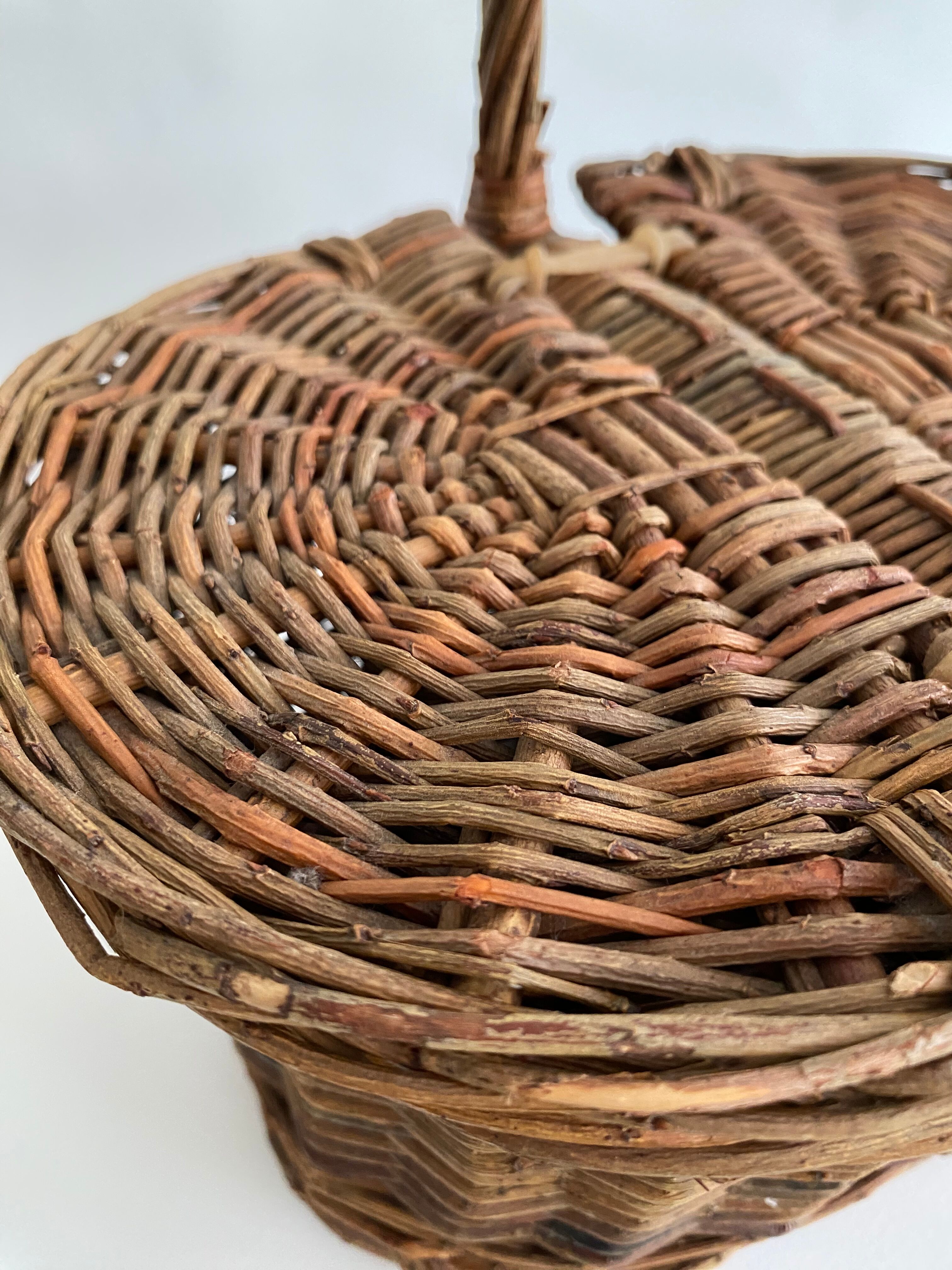 Double opening basket