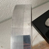 Aluminium cast iron ashtray, 1970s, Albert Leclerc