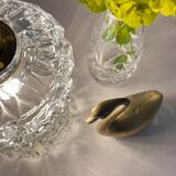Vintage tulip walkman in molded glass