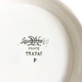 "Sarreguemines" cake dish, Trayas model, 1950s