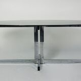PIEFF Coffee Table Chrome & Glass