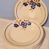 Suite of 10 Flat plates Badonviller