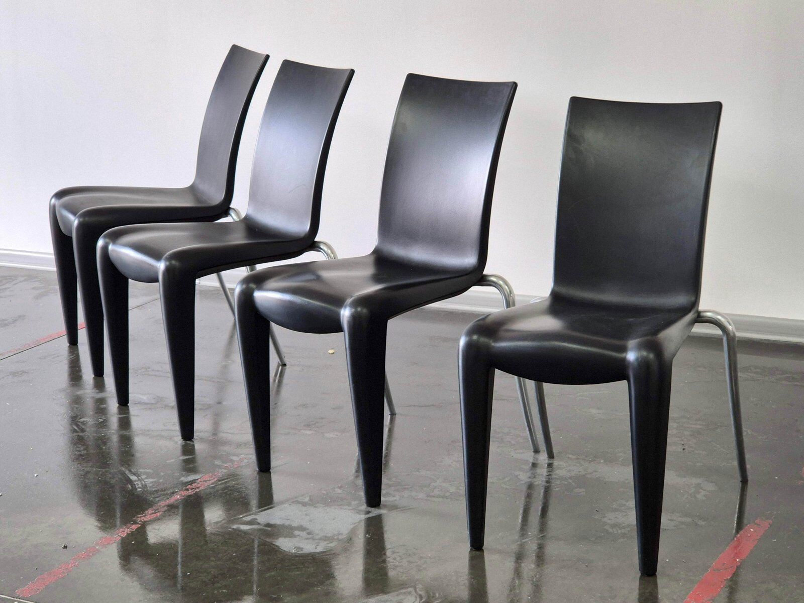 Vintage Chair Louis 20 by Philippe Starck for Vitra, 1990s, Set of 4