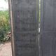 3 large carved wooden panels/doors