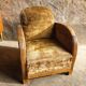 Art deco club armchair