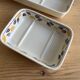 Bathroom set / earthenware soap dish Digoin Sarreguemines
