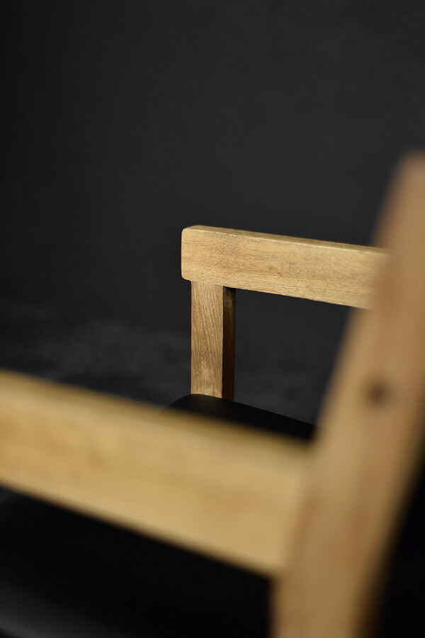 Chaises danoises vintage en chêne du milieu du siècle par Hans J. Wegner pour Getama, années 1960, lot de 4