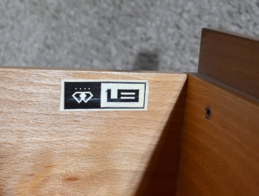 Secretary in Teak, stamped LB Kofod-Larsen, Denmark – 1960