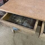 Vintage farm table 3 drawers