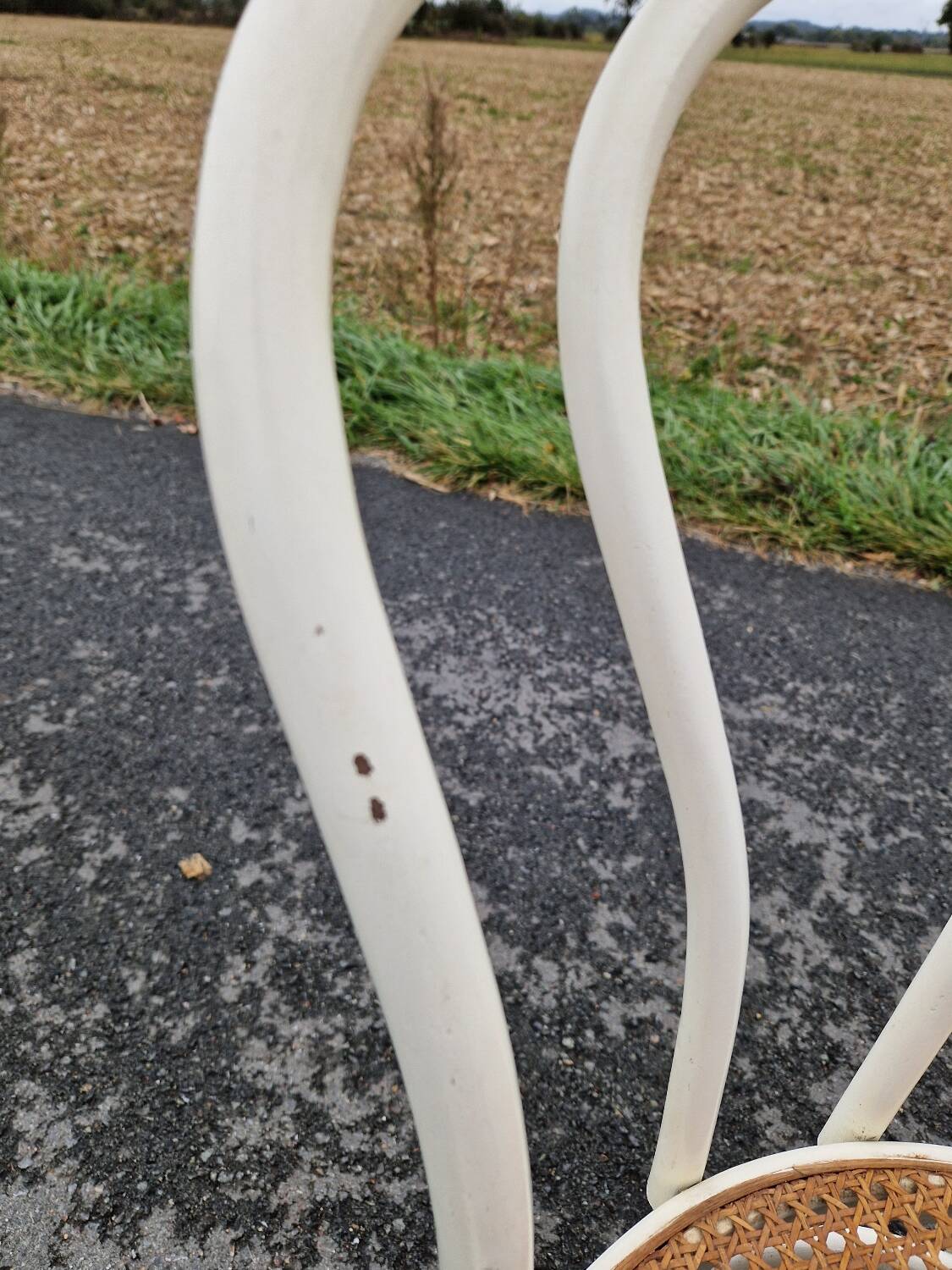 Set of 3 vintage bistro chairs