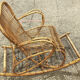 Rocking-chair rotin