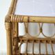 Table de chevet en rotin