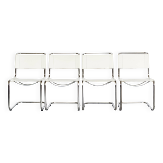 Chaises  S33 Mart Stam Thonet, lot de 4