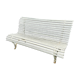 Banc vintage de jardin des années 60