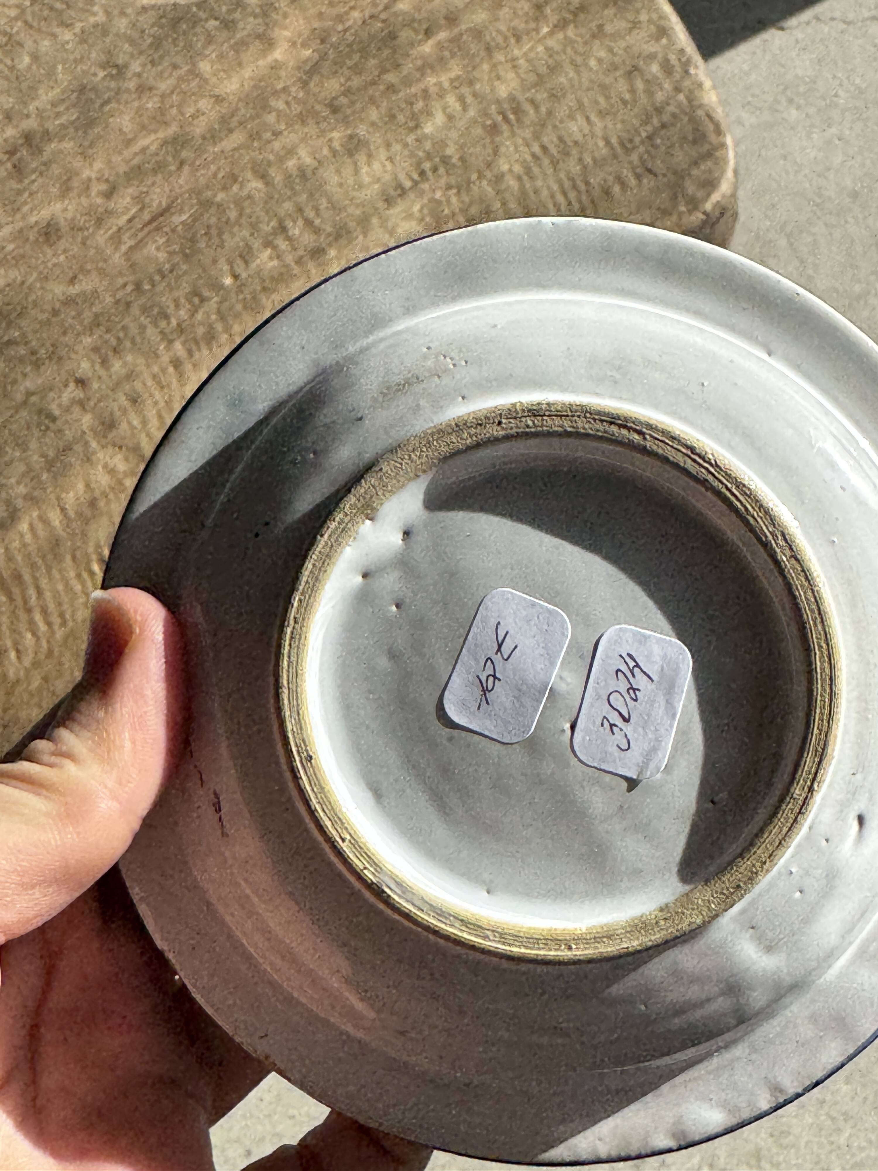 Blue and white ashtray from the Sofia Hotel in Fes D13