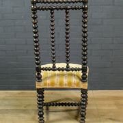 Antique french bobbin chair, 19th century