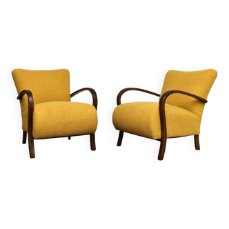 Fauteuils Art déco dans le style de Halabal, années 1930