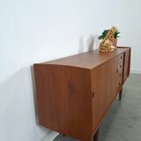 Teak veneer sideboard with drawers from Sweden